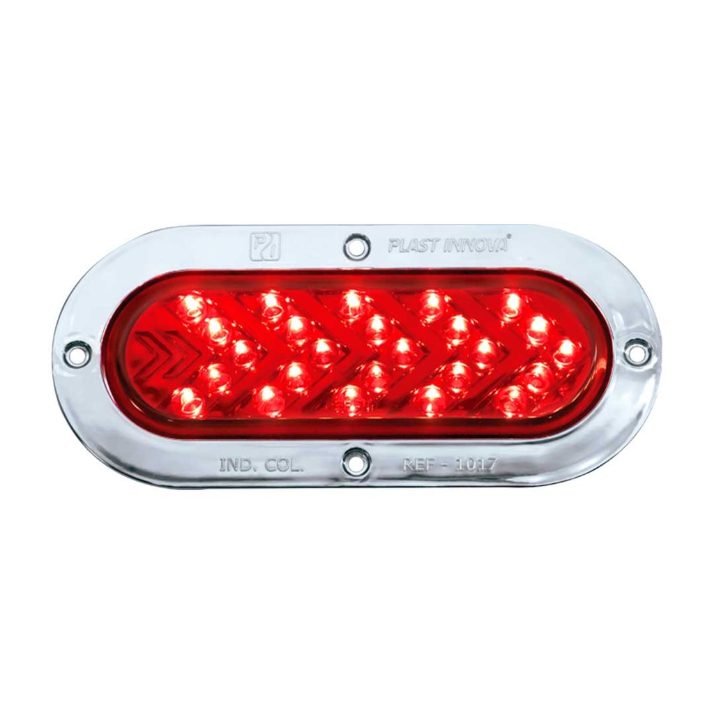 Direccional Ovalada LED 25 LEDs 12V/24V – 1018AP