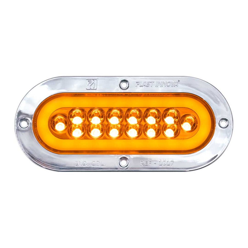 Lámpara Lateral Halo Ovalada LED 35 LEDs Multivoltaje – 1039AP