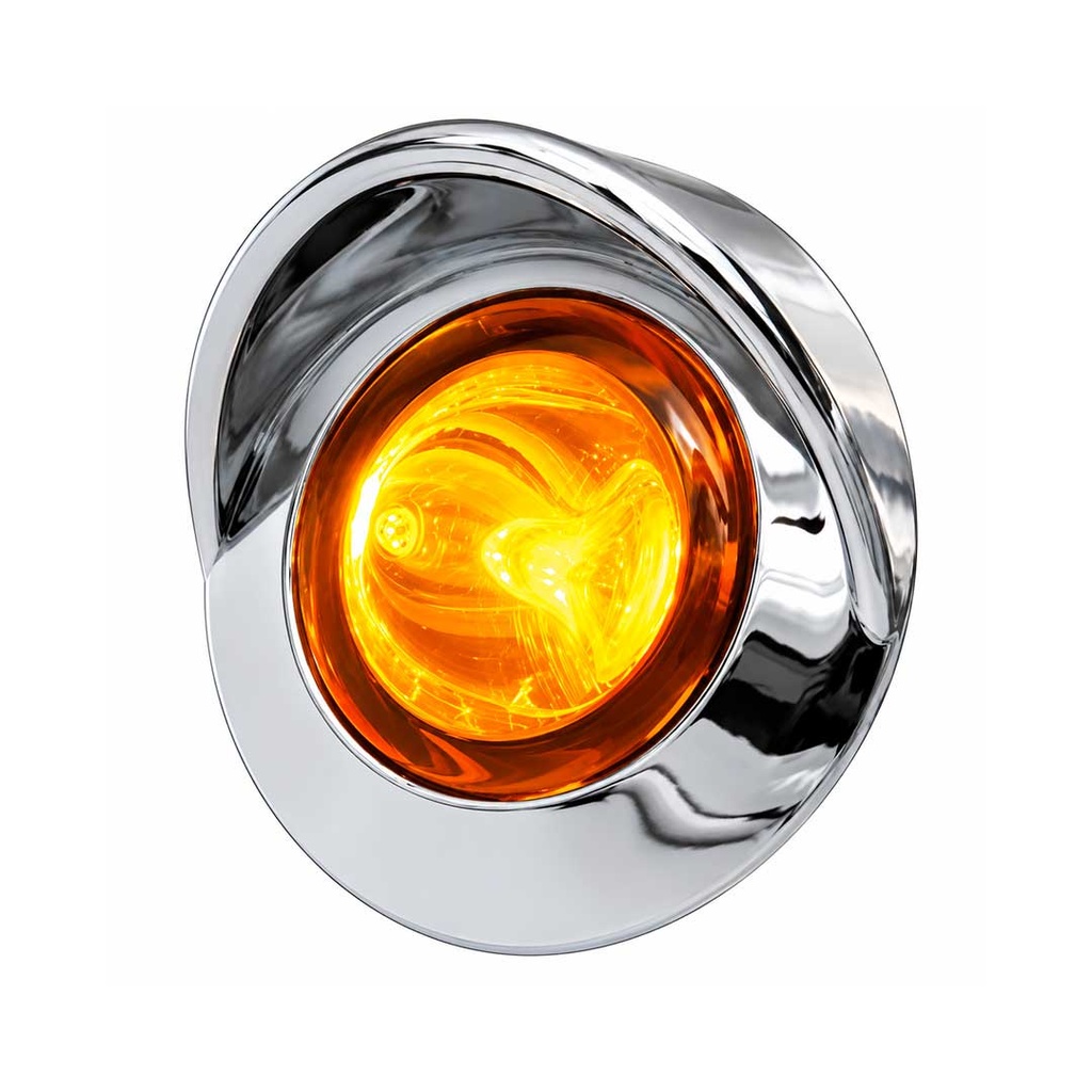 Regleta LED 15 LEDs 12/24V con Aro Plástico Cromado – 1037V